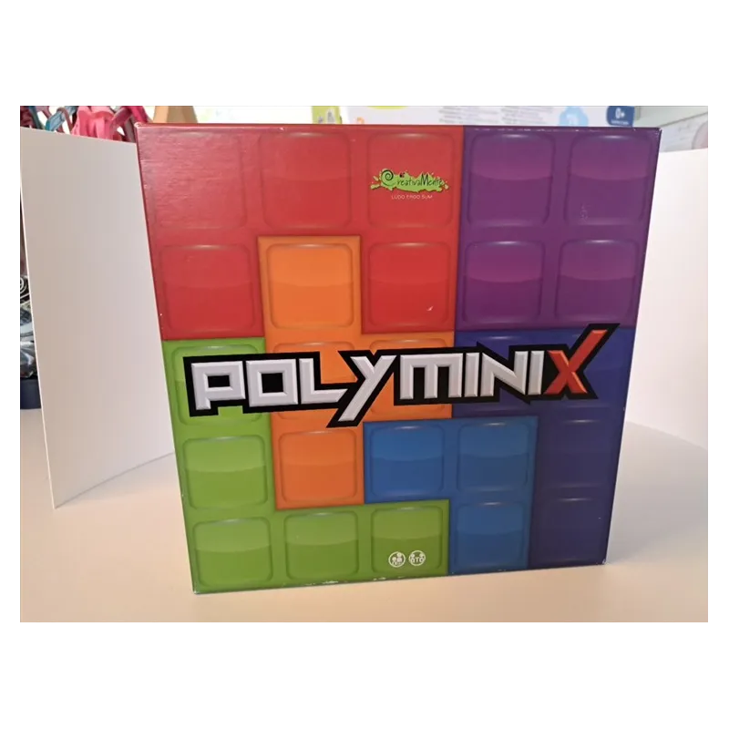 Gioco Polyminix Creativament,  gioco di logica e concentrazione