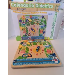 Calendario Didattico In Legno