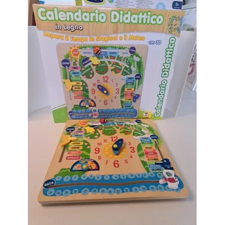 Calendario Didattico In Legno