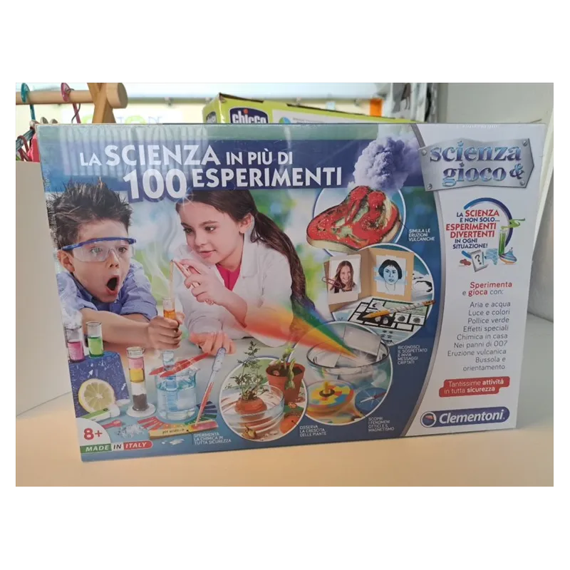 Gioco Scienza e Gioco La Scienza In 100 Esperimenti Nuovo