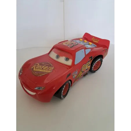 Macchina Saetta Cars Con Luci e Si Muovono Occhi