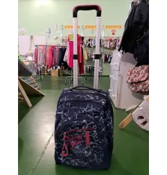Zaino Seven Vlu e Rosa Con Trolley
