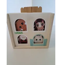 Gioco In Legno Incastri Animali