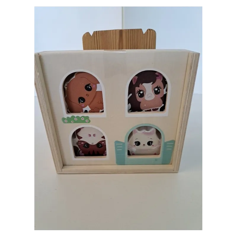 Gioco In Legno Incastri Animali
