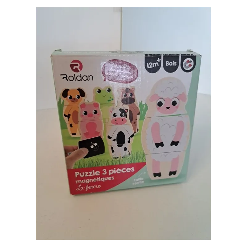 Puzzle In Legno Magnetico