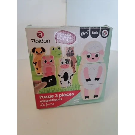 Puzzle In Legno Magnetico