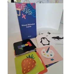 Visual Stimulus Cards Sia a Contrasto Che Colori