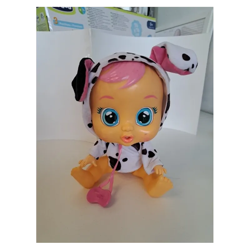 Bambola Cry Babies Felpa Mucca