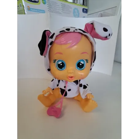 Bambola Cry Babies Felpa Mucca
