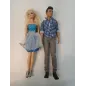 Barbie Vestitino Azzurro + Ken Camicia