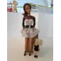 Barbie Vestito Bianco e Nero + Bimba