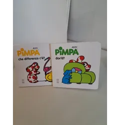 Libro Pimpa Dov'è e Pimpa Che Differenza C'è 2 PZ