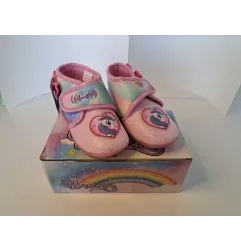 Babucce Unicorno Colorate Rosa N 27 Nuove