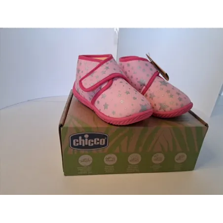 Babucce Stelline Chicco Rosa N 26 Nuove