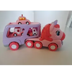 Camion Unicorno Con Macchinine