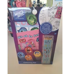 Kit Per Colorare Inside Out Con Adesivi , Matite e Album