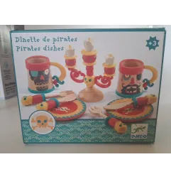 Stoviglie Pirati Djeco Oiattini, Posate, Bicchieri