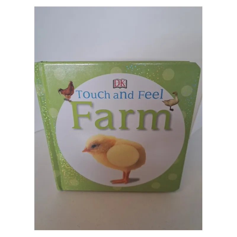 Libro Tattile In Inglese Animali
