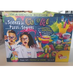 Gioco La Scienza Dei Colori Pazzi e Segrati Lisciani