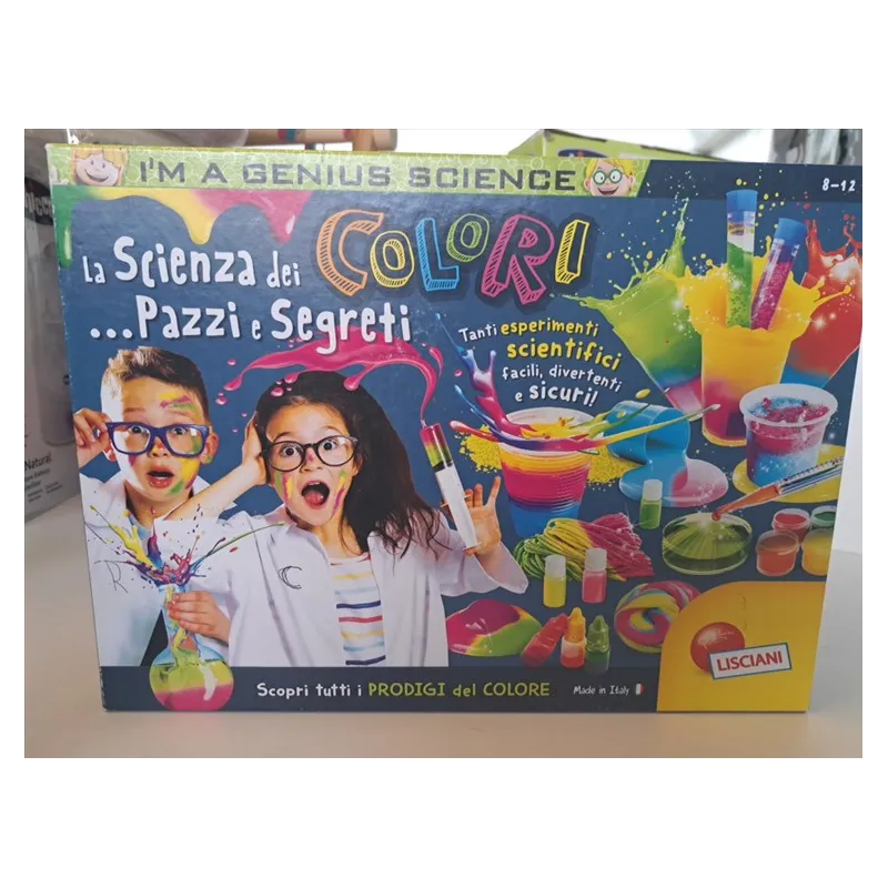 Gioco La Scienza Dei Colori Pazzi e Segrati Lisciani