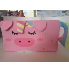 Cuscino Unicorno Rosa