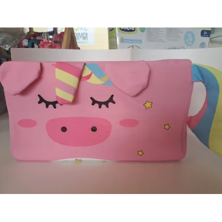 Cuscino Unicorno Rosa