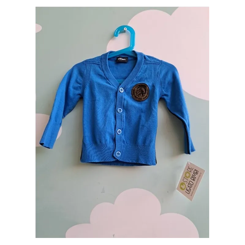 Cardigan Diesel Azzurro / Blu 2/3 A