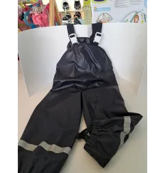 Pantaloni Salopette Antipioggia / Fango Blu 3/4 A