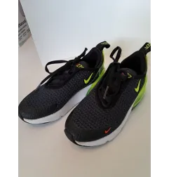 Scarpe Nike Air Nere e Gialle N 28