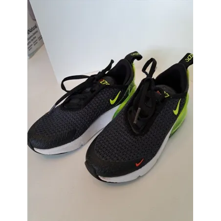 Scarpe Nike Air Nere e Gialle N 28