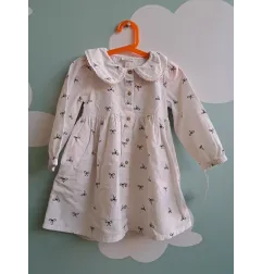 Vestito Cat And Jack Bianco Fiocchi 4 A