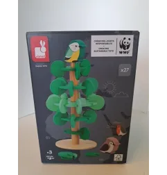 Gioco In Legno Janod Albero Da Assemblare Con Uccellini