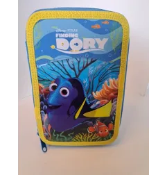 Astuccio 2 Scomparti Dory e Nemo