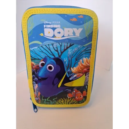 Astuccio 2 Scomparti Dory e Nemo
