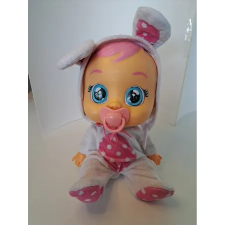 Bambola Cry Babies Coniglietto (manca Pezzetto Testa)