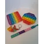 Set Pop It 2 PZ Grandi + Portachiave + Braccialetto