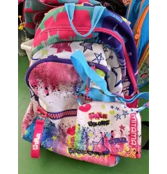 Zaino Mitama Rosa Con Borsetta