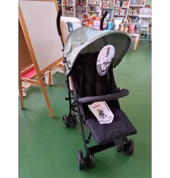 Passeggino Leggero Nuovo Asalvo Silla Mombi 2 Verde Chiusura Ad Ombrello