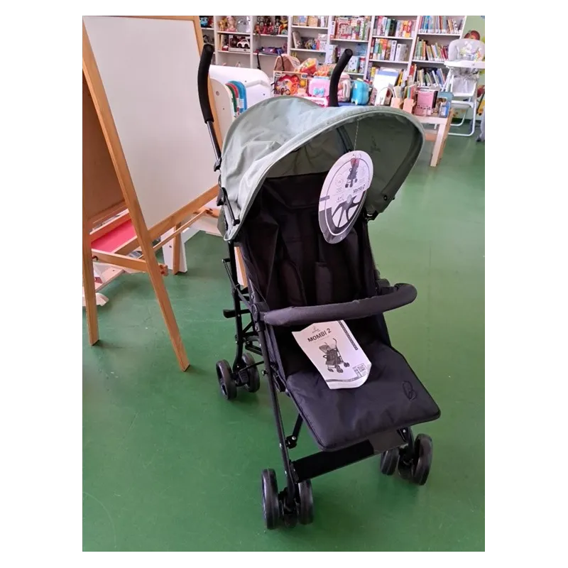 Passeggino Leggero Nuovo Asalvo Silla Mombi 2 Verde Chiusura Ad Ombrello