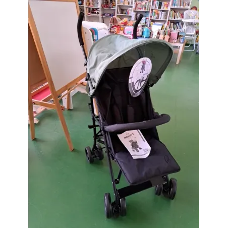 Passeggino Leggero Nuovo Asalvo Silla Mombi 2 Verde Chiusura Ad Ombrello