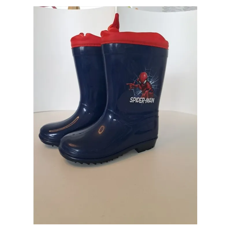 Stivali Pioggia Spiderman Blu N 27