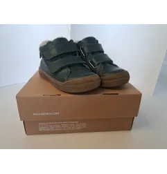 Scarpe Naturino Alte Con Nappa Verdi N.25