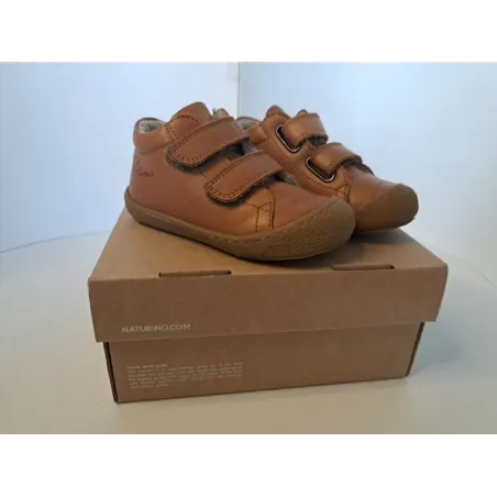 Scarpe Naturino Basse Con Nappa Marroni N.23