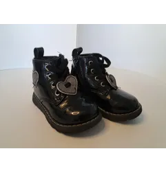 Anfibi Neri Cuori Chicco N.22