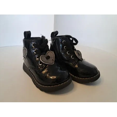 Anfibi Neri Cuori Chicco N.22
