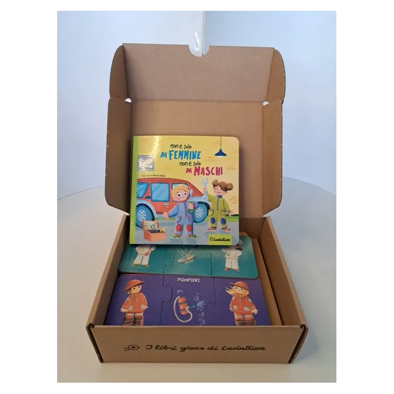 Gioco Ludattica Con Libro E Puzzle Non è Da Femmine Non è Da Maschi