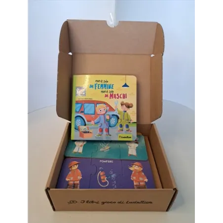 Gioco Ludattica Con Libro E Puzzle Non è Da Femmine Non è Da Maschi