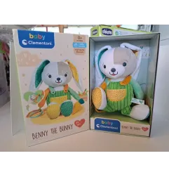 Peluche Tenerissimo Baby Clementoni Benny The Bunny Nuovo