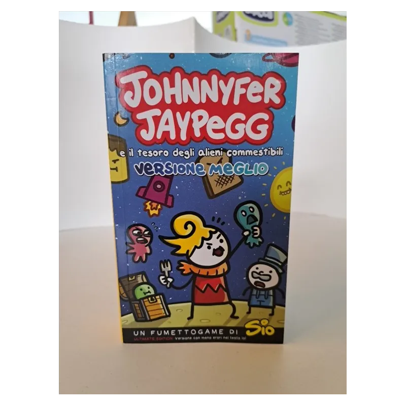 Libro Fumettogame Jonnyfer Jaypegg E Il Tesoro Degli Alieni Commestibili