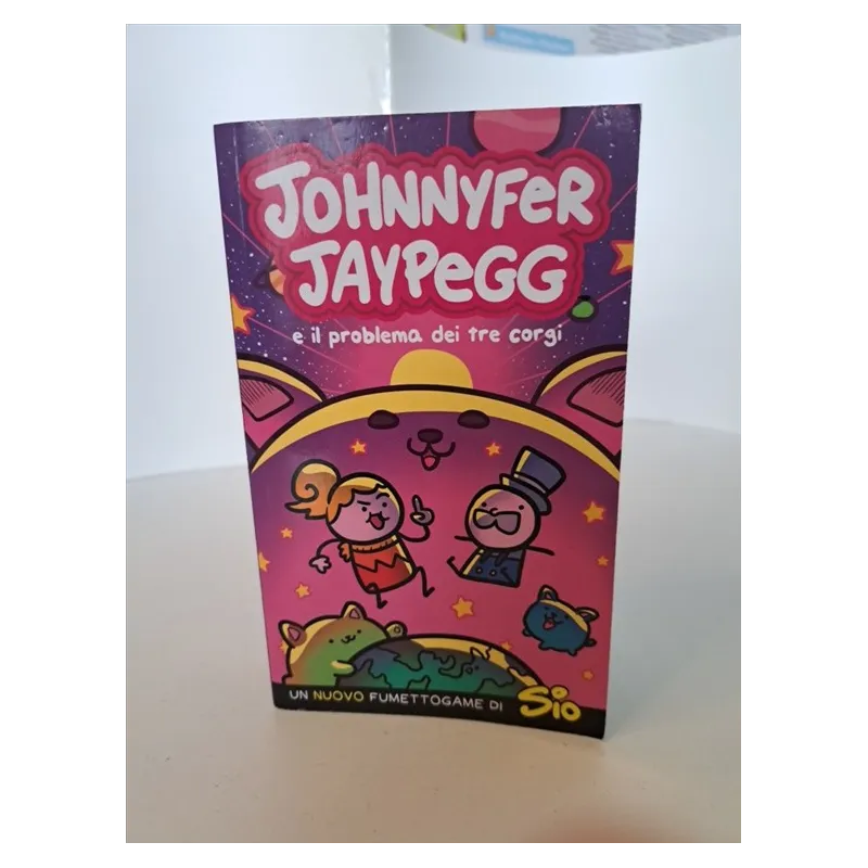 Libro Fumettogame Jonnyfer Jaypegg e Il Problema Dei Tre Corgi